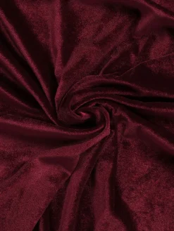 Off Shoulder Velvet Split Maxi Dress