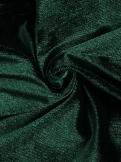 Off Shoulder Velvet Split Maxi Dress