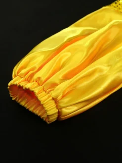 Off-Shoulder Puff Sleeves Sequin Midi Dress