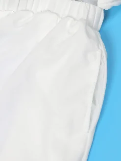 One-Shoulder Ruched Petal Cutout Dress