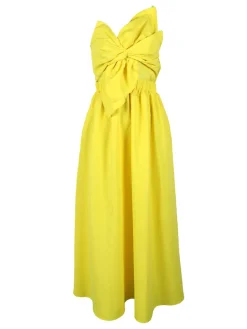 One-Shoulder Ruched Petal Cutout Dress