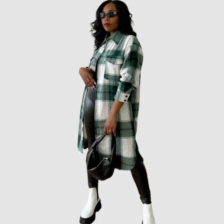 Patch Pocket Plaid Shirts