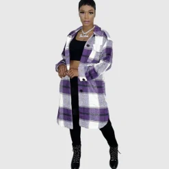 Patch Pocket Plaid Shirts