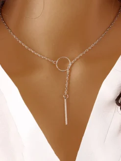 Pendant Ring Chain Necklaces