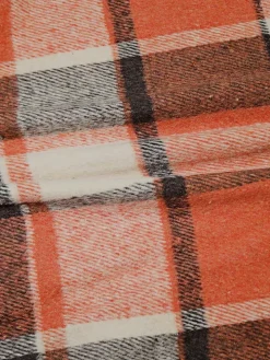 Plaid Button Down Long Shirt Jacket