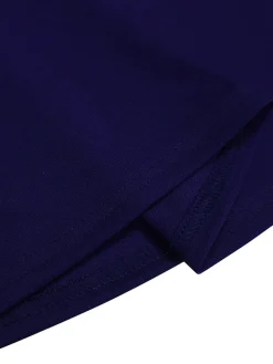 Plus Size Half Sleeve Stand Collar Dress