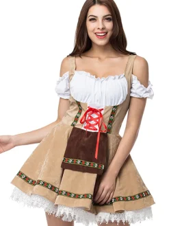 Plus Size Halloween Beer Maid Costume
