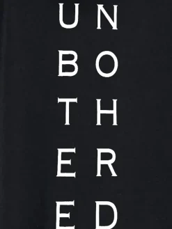 Plus Size Letter Print Hooded Sweatshirt Dress