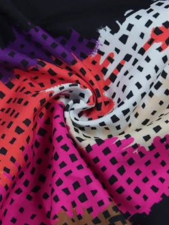 Print Zipper Wide Leg Jumpsuit