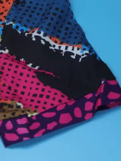 Print Zipper Wide Leg Jumpsuit