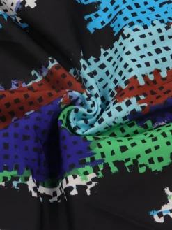 Print Zipper Wide Leg Jumpsuit