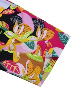 Printed Two-Piece Shirt u0026 Wide-Leg Pants