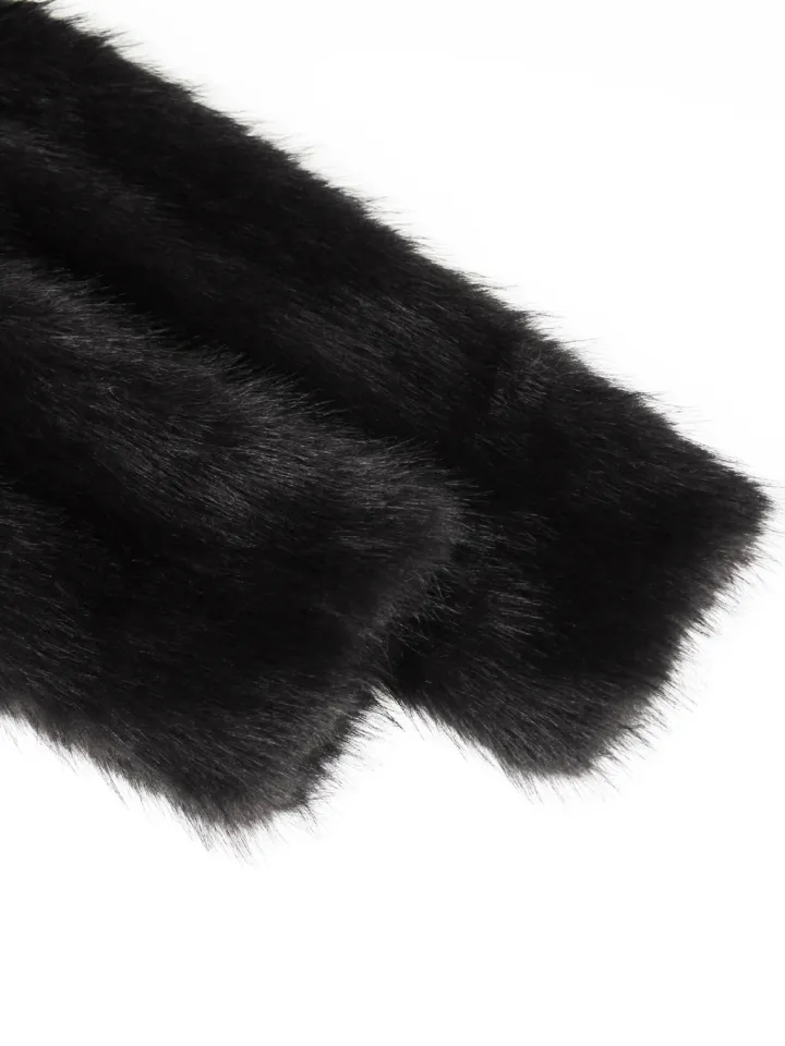 PU Leather Patchwork Moto Jacket