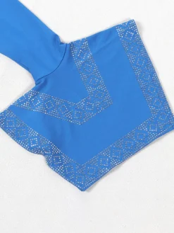 Rhinestone Bodycon Backless Dress