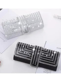 Rhinestone Glitter Party Crossbody Bags