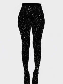 Rhinestone Stiletto Pointed Toe Pants Boots