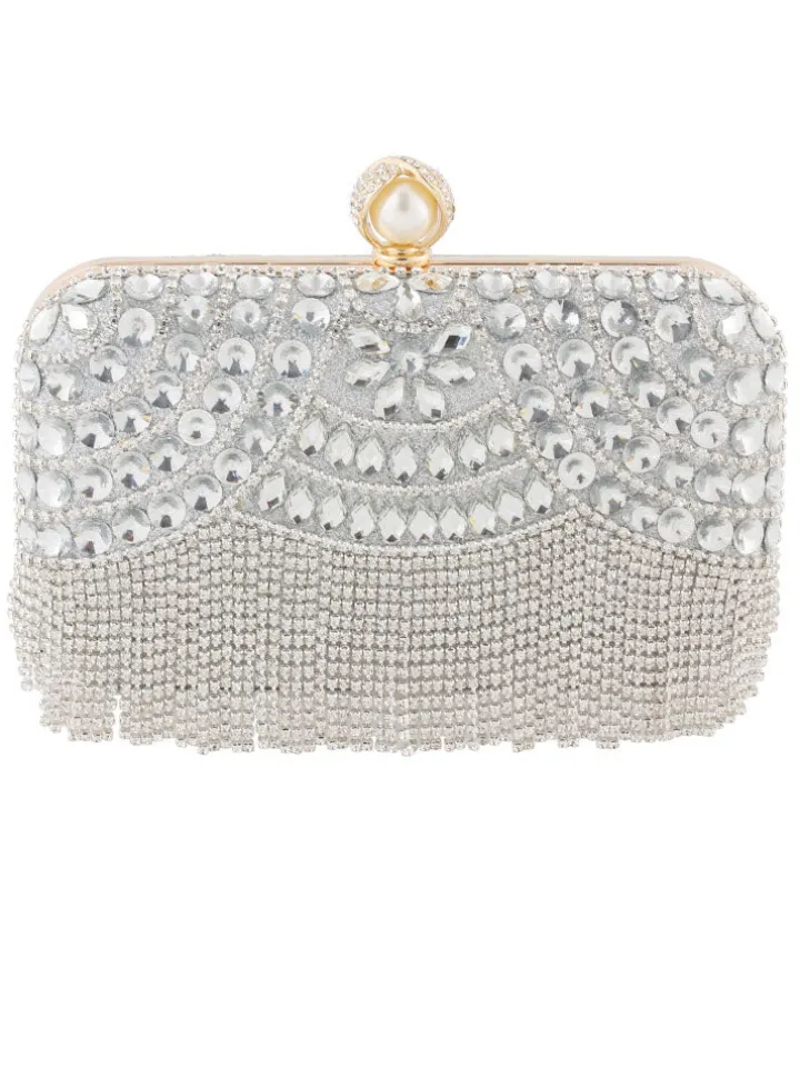 Rhinestone Tassels Party Crossbody Bags