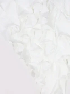 Ruffled Asymmetrical Ruched Cami Dress