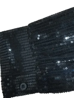 Sequins Long Sleeve Shirts Mini Dress