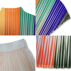 Short Sleeve Floral Print Pleated Skrit Suit