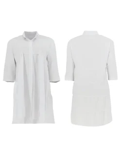 Short Sleeve Ruffle Swing Mini Dress