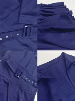 Short Sleeve V Neck Bodycon Midi Dress