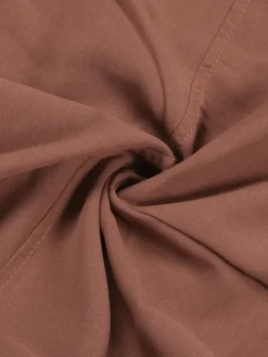 Short Sleeve Zipper Pocket Wide Leg Jumpsuit