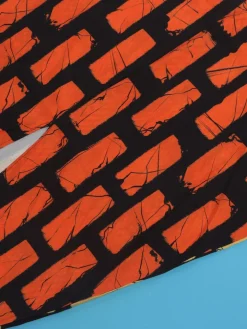 Sleeveless Color Block Split Loose Dress