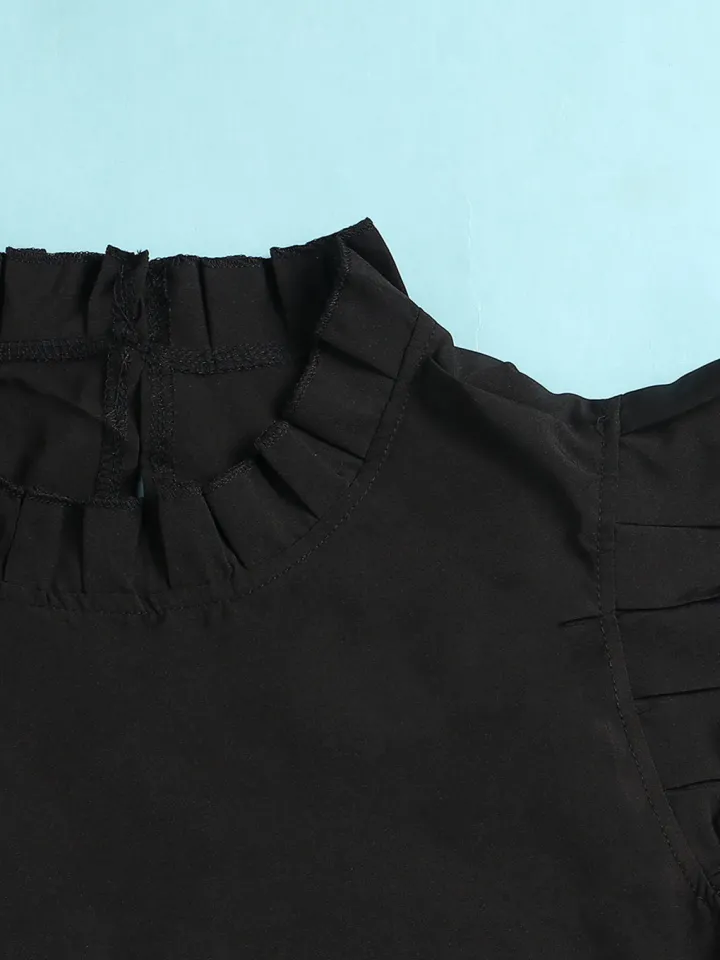 Sleeveless Ruffle Leopard Patchwork Maxi Dress