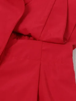 Sleeveless Solid Color Asymmetrical Romper