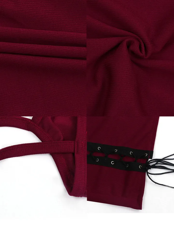 Sleeveless Tie Up Maxi Dress