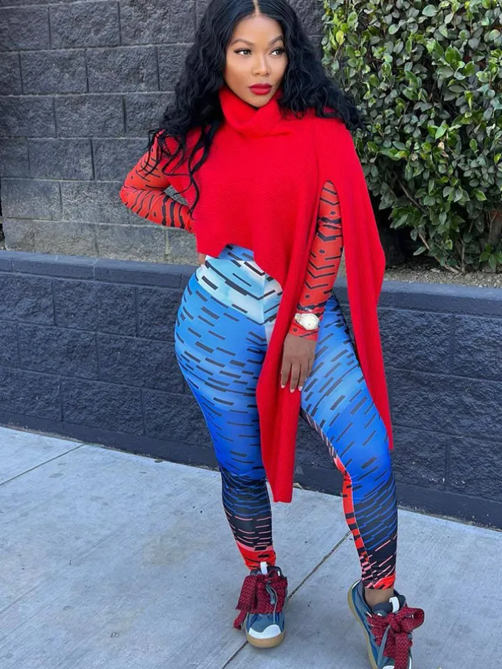 Sleeveless Turtleneck Asymmetrical Sweater