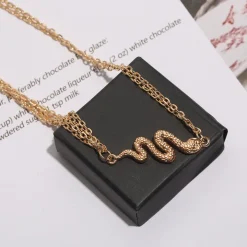 Snake Pendant Chain Body Jewelry