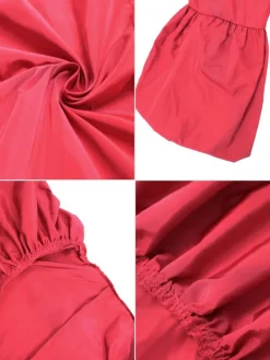 Solid Color Ruffle Trim Shawl Coat