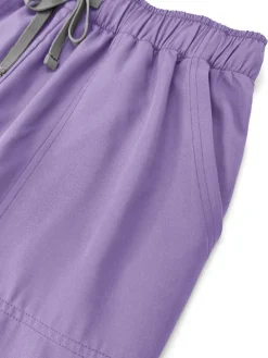 Solid Color Top Straight Leg Pants Set