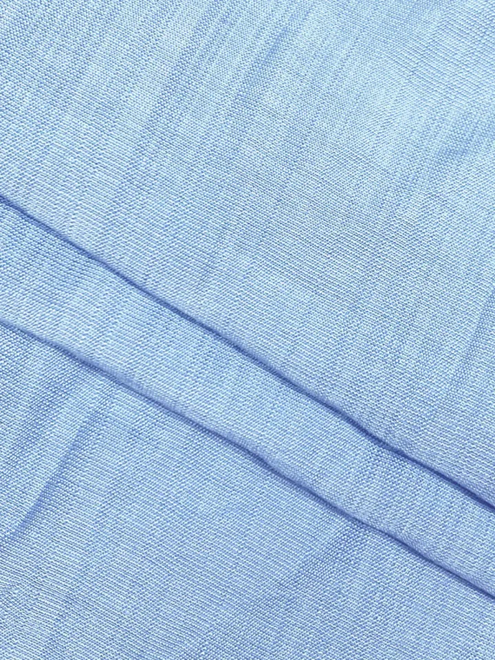 Solid Color Top Wide-Leg Pants Set