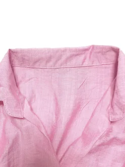 Solid Color Top Wide-Leg Pants Set