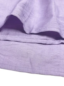 Solid Color Top Wide-Leg Pants Set