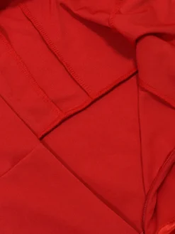 Spaghetti Strap Ruffle Asymmetrical Mini Dress