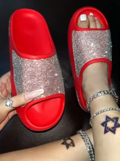 Sparkling Diamond EVA Slide