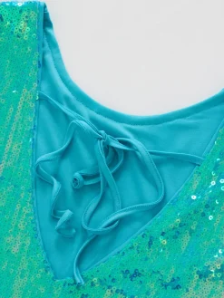 Sparkly Sequin T-Shirt Mini Dress