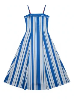 Striped Spaghetti Strap Dress