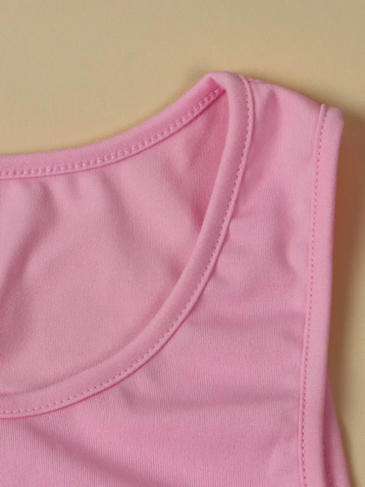 Three Piece Crop Top Jacket Jogger Set