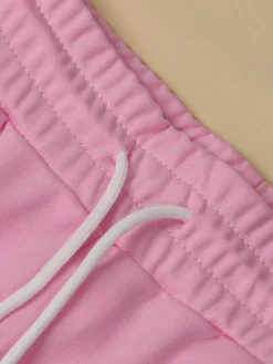 Three Piece Crop Top Jacket Jogger Set