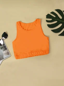 Three Piece Crop Top Jacket Jogger Set