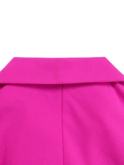 Tie Waist Pleated Midi Dress