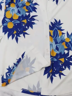 Two Piece Long Sleeve Floral Pant Suit