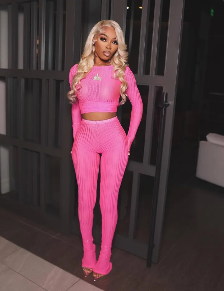 Two Piece Mesh Long Sleeve Crop Top Pants