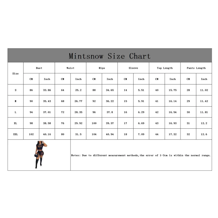 Two Piece Mesh Short Sleeve Top Shorts