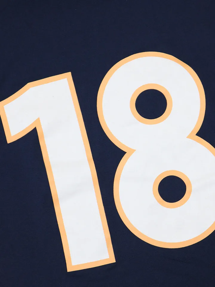 Two Piece Number Print Pants Sets Tracksuit